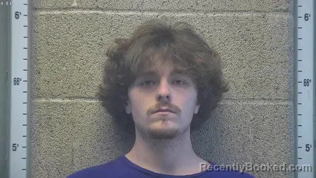 Mugshot of Jace Alexander Spence booked in Henderson County, Kentucky on August 15, 2026