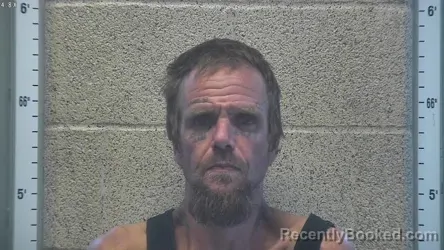 Mugshot of Andrew Farmer booked in Henderson County, Kentucky on August 16, 2026