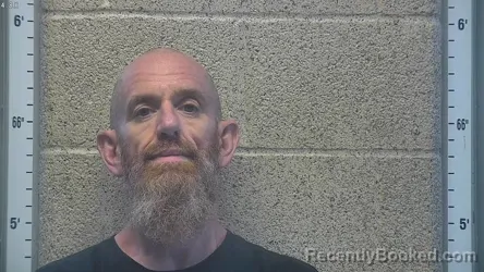 Mugshot of Michael Preston Calvert booked in Henderson County, Kentucky on August 17, 2026