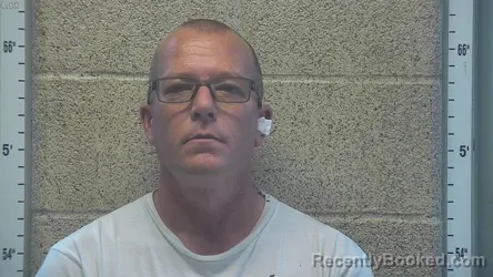 Mugshot of Jerry Ray Nicholson booked in Henderson County, Kentucky on August 20, 2026