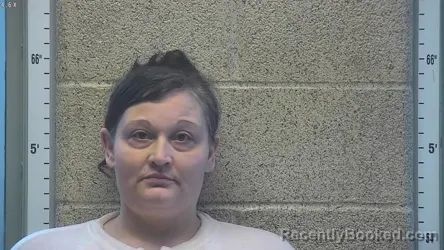 Mugshot of Christina Ladon Riggs booked in Henderson County, Kentucky on August 21, 2026