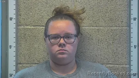 Mugshot of Rebekah L Mcclelland booked in Henderson County, Kentucky on August 22, 2026