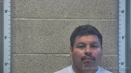 Mugshot of Pascual Mendez Felipe booked in Henderson County, Kentucky on August 23, 2026