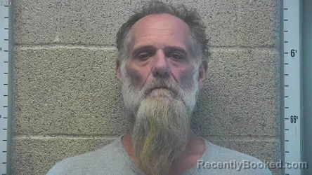 Mugshot of James M Alvey booked in Henderson County, Kentucky on September 16, 2026