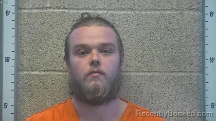 Mugshot of Gage Austin Oldham Kyle booked in Henderson County, Kentucky on September 22, 2026
