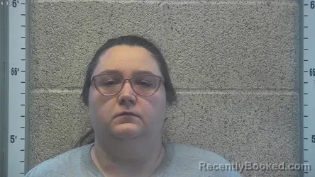 Mugshot of Ashley N Settlemires booked in Henderson County, Kentucky on October 4, 2026