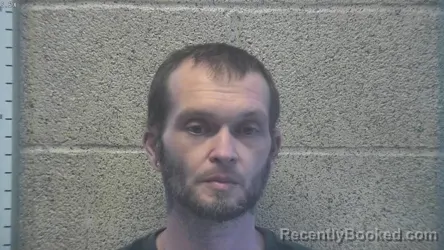 Mugshot of Justin Embleton booked in Henderson County, Kentucky on October 4, 2026