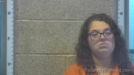 Mugshot of Ashley Johnson booked in Henderson County, Kentucky on October 6, 2026