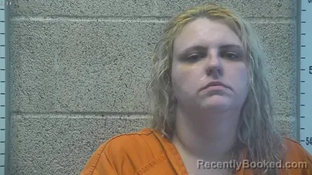 Mugshot of Brittany Hill booked in Henderson County, Kentucky on October 21, 2026