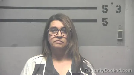 Mugshot of KELLIE JEAN ADAMS booked in Hopkins County, Kentucky on May 16, 2026