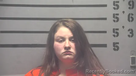Mugshot of Briana Rae Bardell booked in Hopkins County, Kentucky on August 22, 2026