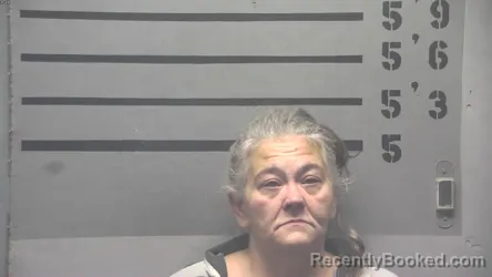 Mugshot of Carolyn Michele Boggess booked in Hopkins County, Kentucky on October 6, 2026