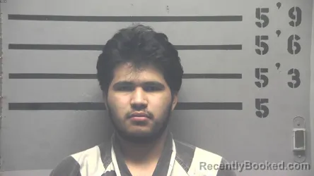 Mugshot of Jeysson Blandon Mendoza booked in Hopkins County, Kentucky on September 3, 2026