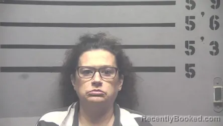 Mugshot of KIMBERLY ANNETTE BROWN booked in Hopkins County, Kentucky on July 13, 2026