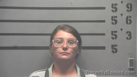 Mugshot of KERI DANIELLE BALDWIN booked in Hopkins County, Kentucky on July 6, 2026