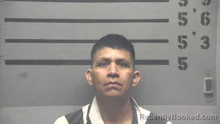 Mugshot of Mariano Bermudez- Jiminez booked in Hopkins County, Kentucky on August 30, 2026