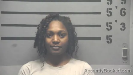 Mugshot of TANAJA BURGESS booked in Hopkins County, Kentucky on April 16, 2026