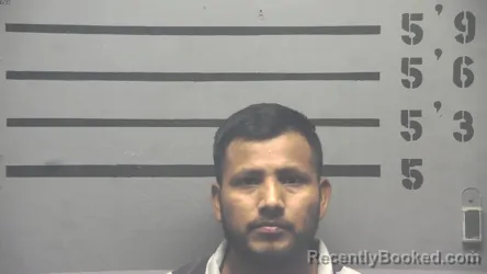 Mugshot of ALFREDO CORTES-CHAVEZ booked in Hopkins County, Kentucky on June 18, 2026