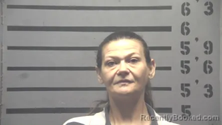 Mugshot of Ginger Renee Curneal booked in Hopkins County, Kentucky on August 17, 2026