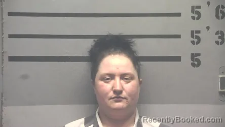 Mugshot of LEAH RENEE CARROLL booked in Hopkins County, Kentucky on June 16, 2026