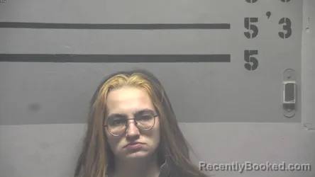 Mugshot of MAKINZIE RAY ANN CARAWAY booked in Hopkins County, Kentucky on July 8, 2026