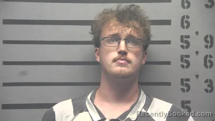 Mugshot of Nicholas Aubrey Coleman booked in Hopkins County, Kentucky on August 20, 2026