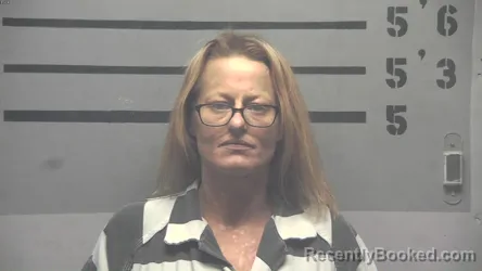 Mugshot of CHRISTY ELAINE DUKES booked in Hopkins County, Kentucky on April 15, 2026