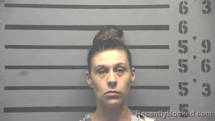 Mugshot of DANIELLE LOUISE DAUGHERTY booked in Hopkins County, Kentucky on June 30, 2026