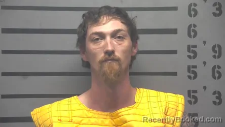 Mugshot of Blake Anthony Eaves booked in Hopkins County, Kentucky on August 21, 2026