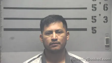 Mugshot of Eduardo Garcia-Cruz booked in Hopkins County, Kentucky on August 18, 2026