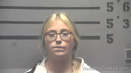 Mugshot of KAIA MARIE GAMBLIN booked in Hopkins County, Kentucky on April 27, 2026