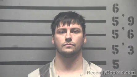 Mugshot of TRENTON EUGENE GUNN booked in Hopkins County, Kentucky on April 25, 2026