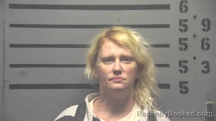 Mugshot of Angel Leigh Howard booked in Hopkins County, Kentucky on September 8, 2026