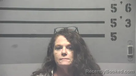 Mugshot of MARLA SARINA HURLEY booked in Hopkins County, Kentucky on July 6, 2026