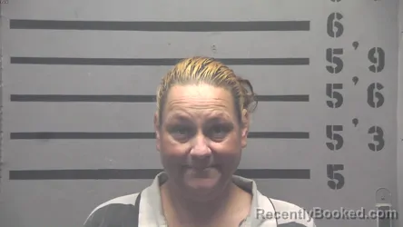Mugshot of Sandra Denise Irvin booked in Hopkins County, Kentucky on August 26, 2026