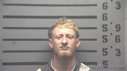 Mugshot of Austin Jones booked in Hopkins County, Kentucky on August 29, 2026