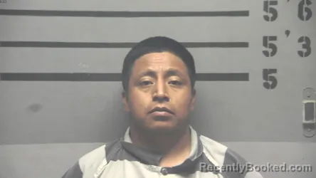 Mugshot of Hector Lopez Garcia booked in Hopkins County, Kentucky on August 24, 2026