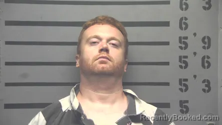 Mugshot of Blake Randall Mattox booked in Hopkins County, Kentucky on August 26, 2026