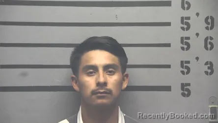 Mugshot of Christian Mariano Mendoza-Mejia booked in Hopkins County, Kentucky on August 24, 2026
