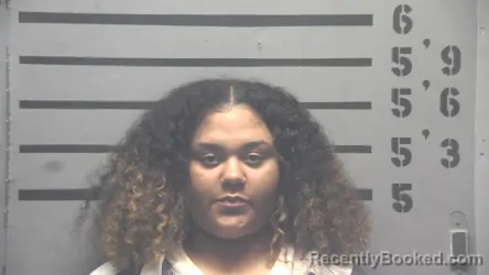 Mugshot of DEASIA LASHAE MONTGOMERY booked in Hopkins County, Kentucky on April 28, 2026