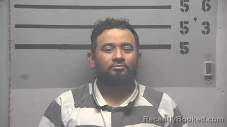 Mugshot of GUSTAVO ADOLFO MONGE booked in Hopkins County, Kentucky on May 7, 2026