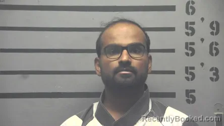 Mugshot of HARIDAS MADASSERY BABY booked in Hopkins County, Kentucky on July 8, 2026