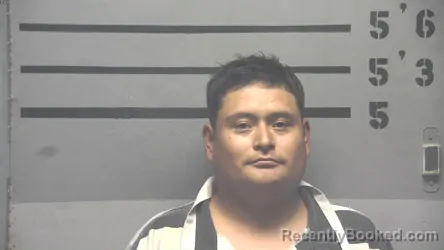 Mugshot of Reynaldo Mendez Calderon booked in Hopkins County, Kentucky on September 11, 2026