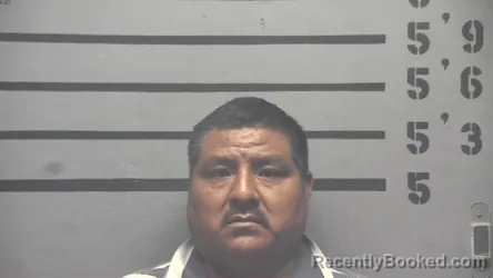Mugshot of ARAMEO ORTIZ-MORALES booked in Hopkins County, Kentucky on July 8, 2026