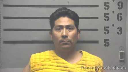 Mugshot of Victor Porras Huaraca booked in Hopkins County, Kentucky on September 4, 2026