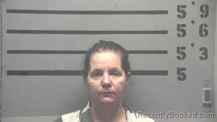 Mugshot of ANGELA KAY REMMERT booked in Hopkins County, Kentucky on April 22, 2026