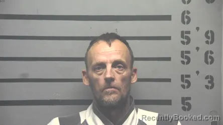 Mugshot of DANIEL LLOYD RIGGLE booked in Hopkins County, Kentucky on July 4, 2026