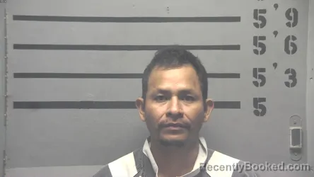 Mugshot of SANTOS RAMOS-ZACARIAS booked in Hopkins County, Kentucky on May 7, 2026
