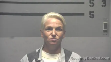 Mugshot of CHRISTINA MARIE SCHAUSS booked in Hopkins County, Kentucky on July 10, 2026