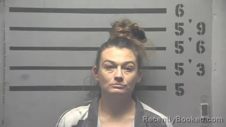 Mugshot of Carmen Rae Slaton booked in Hopkins County, Kentucky on October 5, 2026